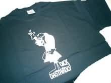 Abbigliamento - T-shirt - dick dastardly - bianco su nero: Taglia xl