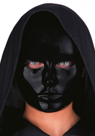 Abbigliamento - Maschera cosplay - nera viso medio