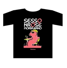 Abbigliamento - T-shirt - sesso nrose fioriranno: Taglia l