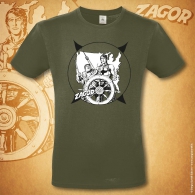 Abbigliamento - T-shirt - zagor - odissea americana - urban khaki: Taglia s