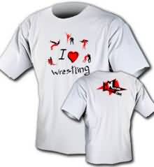 Abbigliamento - T-shirt - wwe - i love wrestling: Taglia m