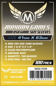 Accessori Cards - 100 card sleeves - board game: 41 x 63 mm - mini usa