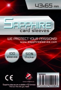 Accessori Cards - 100 card sleeves - board game: 43 x 65 mm