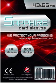 Accessori Cards - 100 card sleeves - board game: 43 x 66 mm