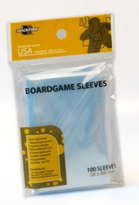 Accessori Cards - 100 card sleeves - board game: 58 x 88 mm - usa