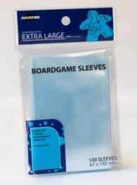 Accessori Cards - 100 card sleeves - board game: 67 x 102 mm - extra large