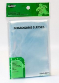 Accessori Cards - 100 card sleeves - board game: 82 x 122 mm - oversize