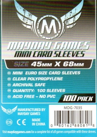 Accessori Cards - 100 card sleeves - board game: 45 x 68 mm - mini euro
