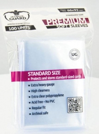 Accessori Cards - 100 card sleeves - board game: 66 x 93 mm - standard size premium - soft 
