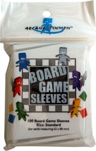 Accessori Cards - 100 card sleeves - board game: 63 x 88 mm - standard