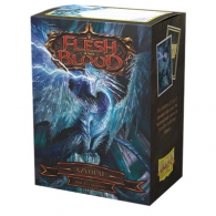 Accessori Cards - 100 card sleeves - buste protettive per cards: Art flesh and blood - azvolai - formato usa 66 x 91