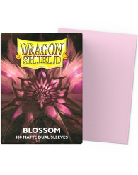 Accessori Cards - 100 card sleeves - buste protettive per cards: Dual sleeves blossom - formato usa 66 x 91