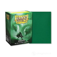 Accessori Cards - 100 card sleeves - buste protettive per cards: Dual sleeves matte might - formato usa 66 x 91