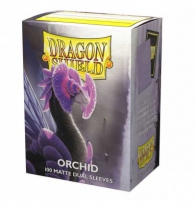 Accessori Cards - 100 card sleeves - buste protettive per cards: Dual sleeves matte orchid - formato usa 66 x 91