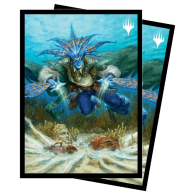 Accessori Cards - 100 card sleeves - buste protettive per cards: Magic - morska, undersea sleuth - formato usa 66 x 91