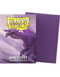 Accessori Cards - 100 card sleeves - buste protettive per cards: Matte amethyst - formato usa 66 x 91