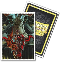 Accessori Cards - 100 card sleeves - buste protettive per cards: Matte art - emperor scion - formato usa 66 x 91