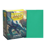 Accessori Cards - 100 card sleeves - buste protettive per cards: Matte aurora - formato usa 66 x 91