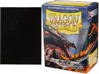 Accessori Cards - 100 card sleeves - buste protettive per cards: Matte black - non glare - formato usa 66 x 91