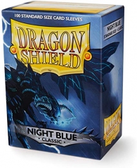 Accessori Cards - 100 card sleeves - buste protettive per cards: Night blue - formato usa 66 x 91