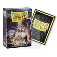 Accessori Cards - 100 card sleeves - buste protettive per cards: Outer sleeve clear - formato usa