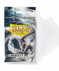 Accessori Cards - 100 card sleeves - buste protettive per cards: Perfect fit clear - formato usa 63 x 88