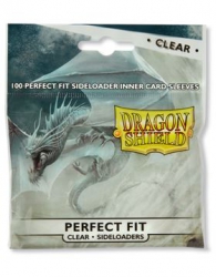 Accessori Cards - 100 card sleeves - buste protettive per cards: Perfect fit clear sideloaders - formato usa 63 x 88