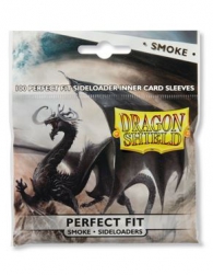 Accessori Cards - 100 card sleeves - buste protettive per cards: Perfect fit smoke sideloaders - formato usa 63 x 88