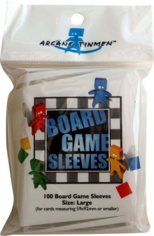 Accessori Cards - 100 card sleeves - board game: 59 x 92 mm - large