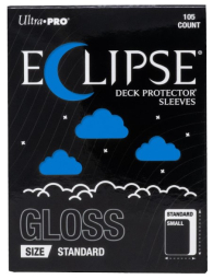 Accessori Cards - 105 card sleeves - buste protettive per cards: Eclipse - gloss pacific blue - formato usa 66 x 91