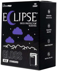 Accessori Cards - 105 card sleeves - buste protettive per cards: Eclipse - gloss royal purple - formato usa 66 x 91