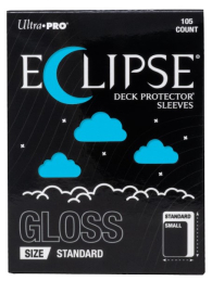 Accessori Cards - 105 card sleeves - buste protettive per cards: Eclipse - gloss sky blue - formato usa 66 x 91