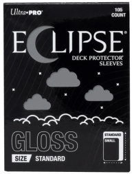 Accessori Cards - 105 card sleeves - buste protettive per cards: Eclipse - gloss smoke grey - formato usa 66 x 91