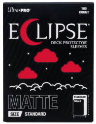 Accessori Cards - 105 card sleeves - buste protettive per cards: Eclipse - matte apple red - formato usa 66 x 91