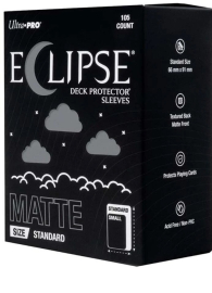 Accessori Cards - 105 card sleeves - buste protettive per cards: Eclipse - matte smoke grey - formato usa 66 x 91
