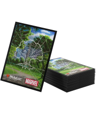 Accessori Cards - 105 card sleeves - buste protettive per cards: Spider-man art sleeves - forest - formato usa 66 x 92