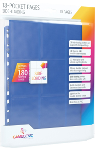 Accessori Cards - 10 fogli per raccoglitore ad anelli: 9 tasche - blue