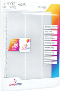 Accessori Cards - 10 fogli per raccoglitore ad anelli: 9 tasche - white