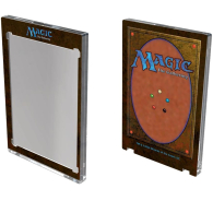 Accessori Cards - 1 card black border - one touch: Magnetic holder 35pt - standard size - magic the gathering