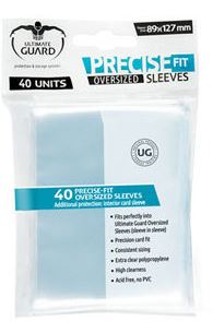 Accessori Cards - 40 card sleeves - board game: 89 x 127 mm - oversized
