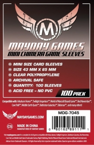 Accessori Cards - 50 card sleeves - board game: 43 x 65 mm - mini chimera