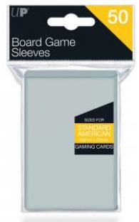 Accessori Cards - 50 card sleeves - board game: 56 x 87 mm - standard american