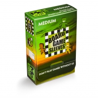 Accessori Cards - 50 card sleeves - board game: 57 x 89 mm - medium - non-glare
