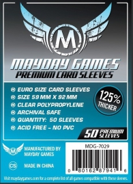 Accessori Cards - 50 card sleeves - board game: 59 x 92 mm - euro - premium