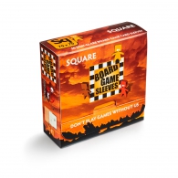 Accessori Cards - 50 card sleeves - board game: 70 x 70 mm - square - non-glare