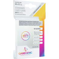 Accessori Cards - 50 card sleeves - board game: Matte 66 x 91 mm