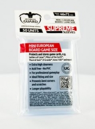 Accessori Cards - 50 card sleeves - board game: 46 x 71 mm - mini european