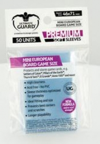 Accessori Cards - 50 card sleeves - board game: 46 x 71 mm - mini european - soft 