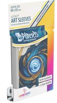 Accessori Cards - 50 card sleeves - buste protettive per cards: Altered art sleeves - formato usa 66 x 92