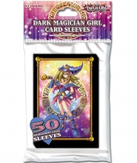 Accessori Cards - 50 card sleeves premium - buste protettive: Yugioh! dark magician girl - formato jap 63 x 90